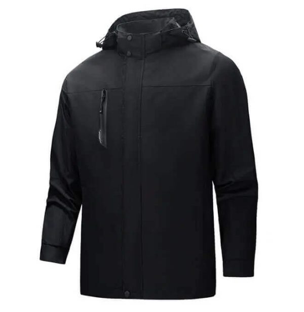 Chaqueta Impermeable 100% | TORMENTA | Unisex | Negro