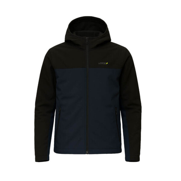 Chaqueta Softshell Trailguard | UNISEX | Negro-Azul