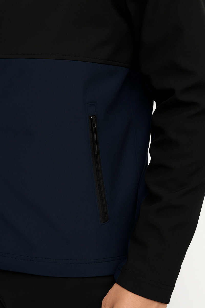 Chaqueta Softshell Trailguard | UNISEX | Azul marino Chaqueta Softshell Trailguard | UNISEX | Negro-Azul