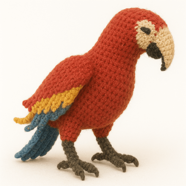 GUACAMAYA ROJA de Gladys Grefa
