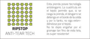 Logos tecnologia telas ripstop